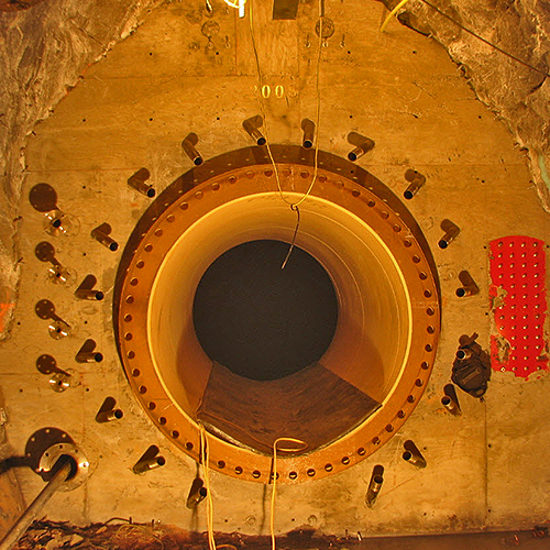 Image de project - Robinet hydro&eacute;lectrique du lac Dorothy - Tunnel d'acc&egrave;s horizontal de 250 m&egrave;tres